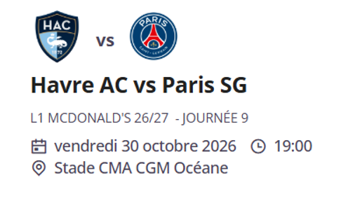 Hac psg 30 10 26