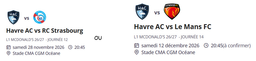 Hac strasbourg le mans 26